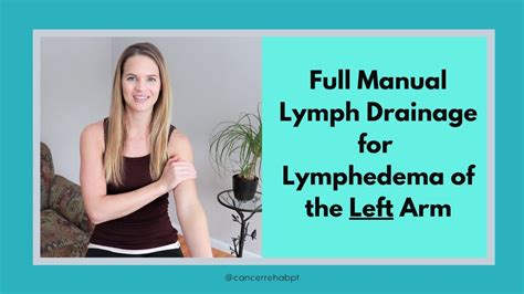 Lymphedema Massage: Full Manual Lymphatic Drainage。